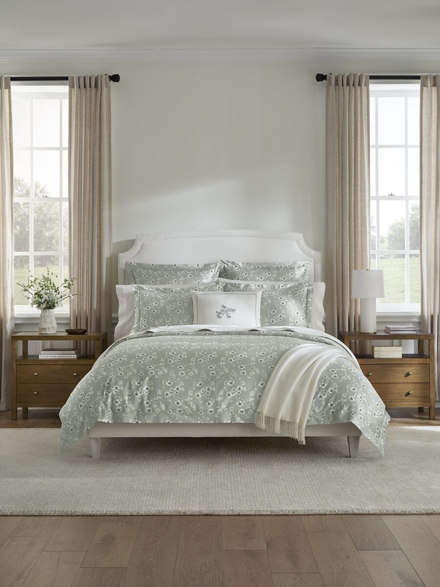 Bedding product photography